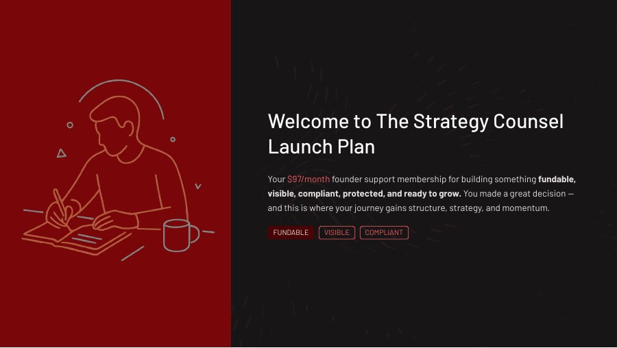 Welcome to the Launch Plan workshop cover