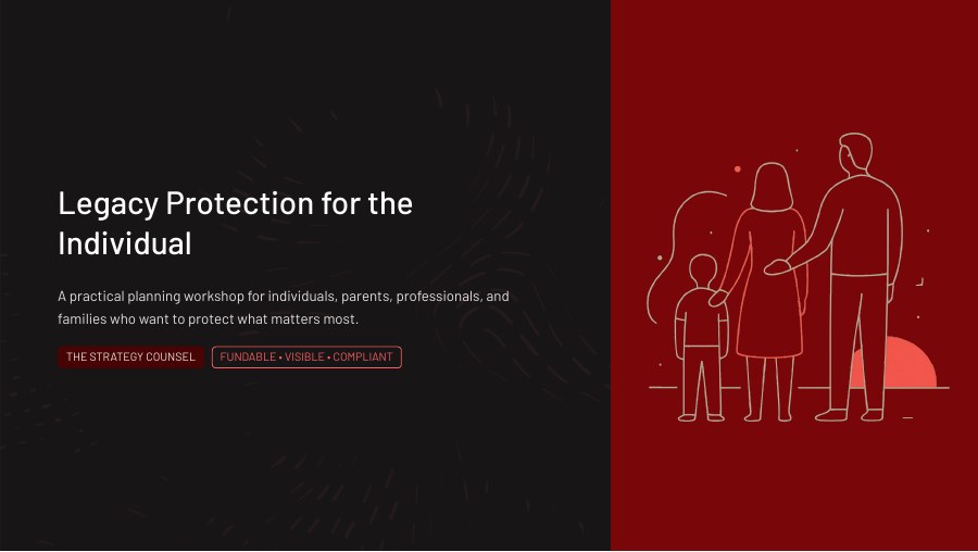 Legacy Protection for the Individual workshop cover
