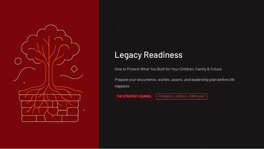 Legacy Readiness workshop cover