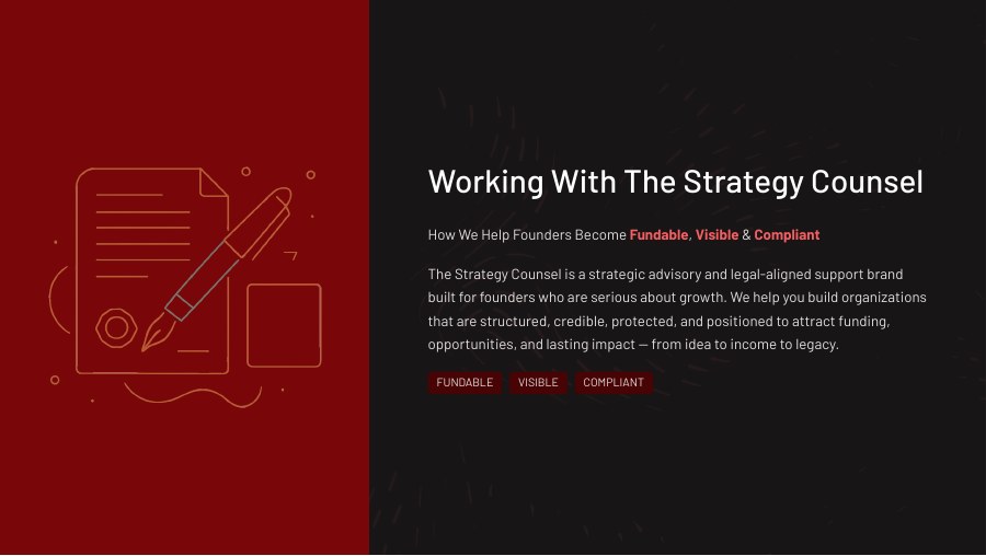 Working With The Strategy Counsel workshop cover